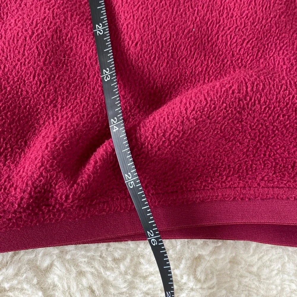 ❤️ Lululemon Oversized-Fit Fleece Half Zip Pomegranate Men’s Size Small - Picture 11 of 15